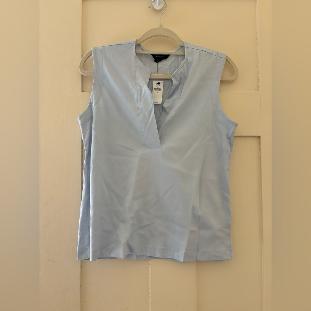 BANANA REPUBLIC blue top